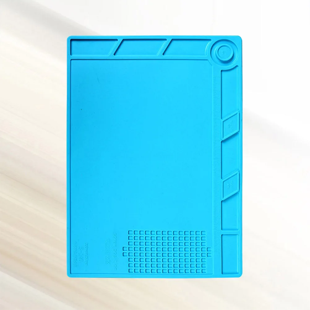 

S-140 Large Silicone Soldering Mat Phone Repair Pad Heat Insulation Anti-Scratch Non-Slip Cell Phone Computer Maintenance Mat