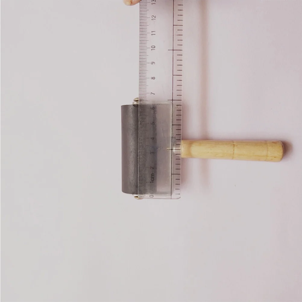 

2Pcs 6Cm Ink Roller Tool for Printmaking Smooth Rubber Heavy Duty Metal Frame Easy Grip Handle Spreading Glue Scrapbook