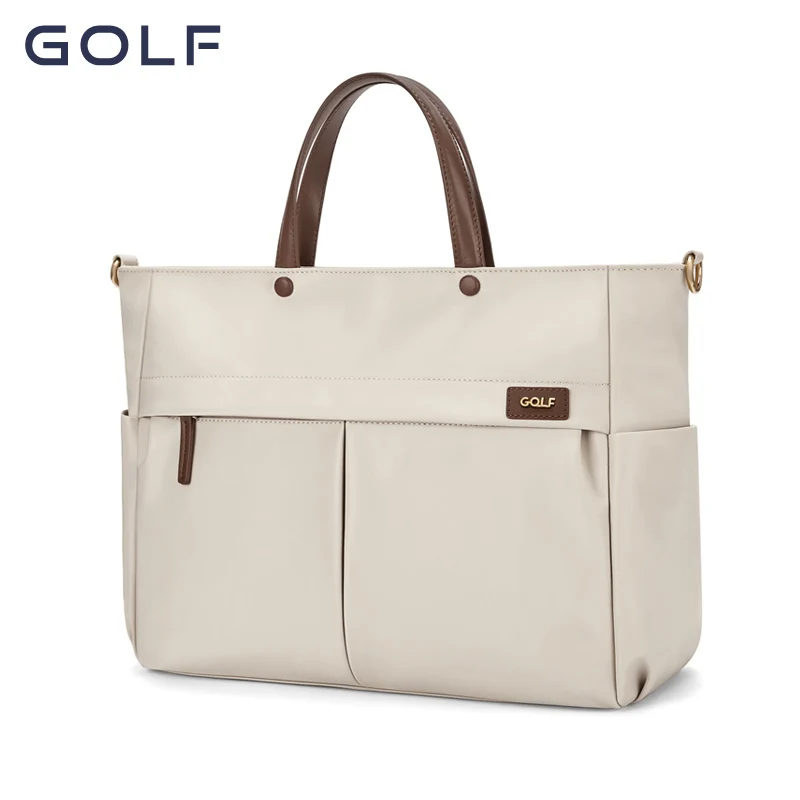 GOLF Laptop Bag for Women\'s 2023 New Commuter Handheld Briefcase Large Capacity One Shoulder Crossbody Tote