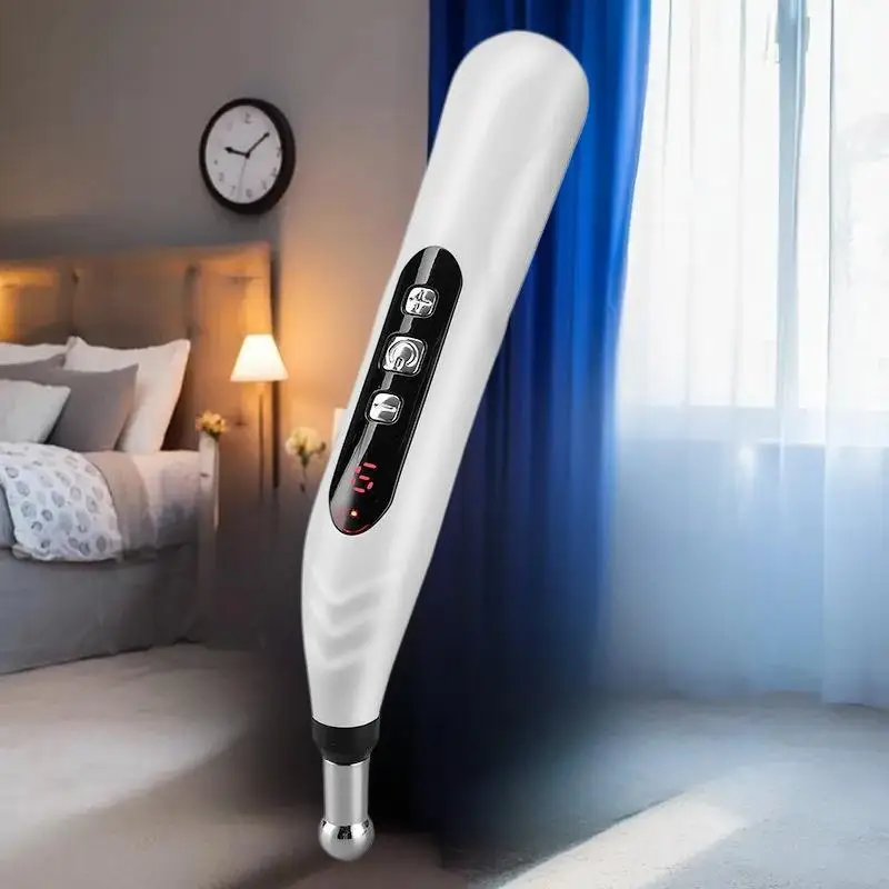 

Electronic Acupuncture Acupoint Massage Pen Multi-Function Meridian Pressing Energy Therapy Energy Pen Pain Relieving Tool