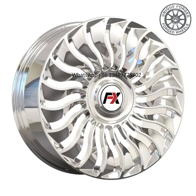 26 Style New Multi-spoke 2-Piece Aluminum Alloy Forged Wheels 18-22 Inch PCD 5x120 5x112 ET40 Rims For Volkswagen Phaeton