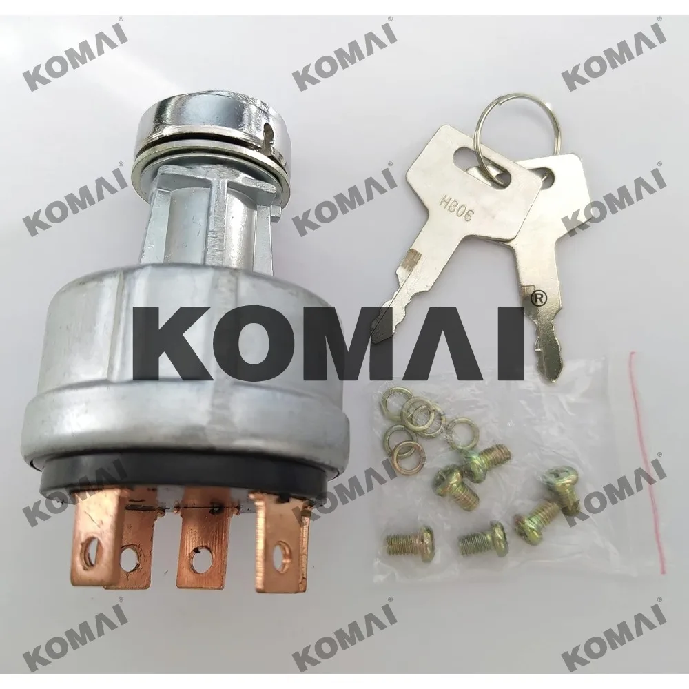

XOJOX 1700100023 1700100052 Выключатель зажигания с ключом для экскаватора Takeuchi серии TB125 TB135 TB145 TB175 TB228 TB235 TB250