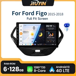 Android13 For Ford FIGO KA 2015 2016 2017 2018 Car Radio Multimedia Player Navigation No 2din DVD Stereo Head Unit WIFI Screen