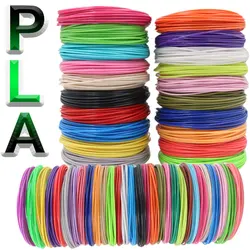 PLA Filament for Children's 3D Pen Printing Material 10/20/30 Roll Diameter 1.75mm 100M/150M/200M Odorless Safe Plastic Refill