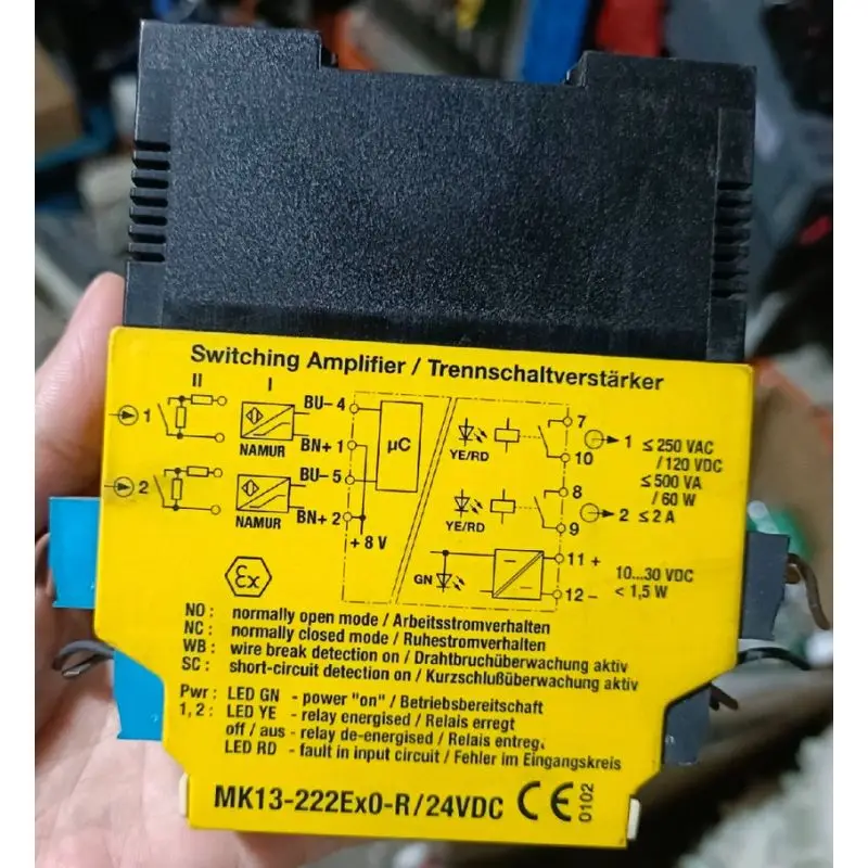 Second-hand test OK Safety sensors MK13-222Ex0-R/24VDC If you need other specifications please consult
