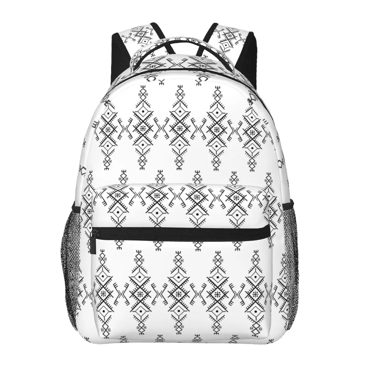 Kabyle Jewelry Amazigh Africa Ethnic Style Backpacks Boys Girls Bookbag Children School Bags Laptop Rucksack Shoulder Bag