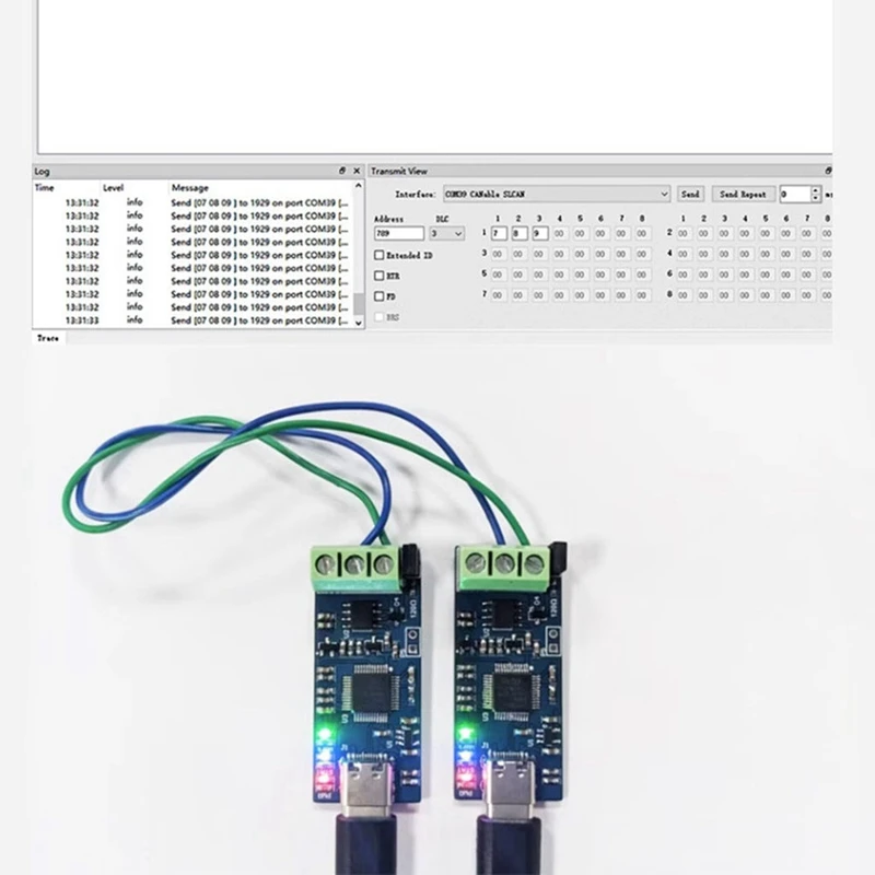 USB To CAN Module Support CAN Portable CAN Bus Analyzer V2.0 Version Analyzer Module