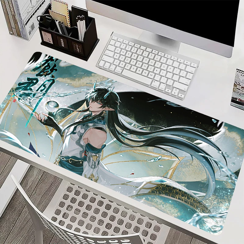 Large E-sports Mouse Pad Computer Game Accessories Mini Pc Keyboard Desk Mat Mechanical Warrior RX-78-2 G-gundam Gaming Mousepad