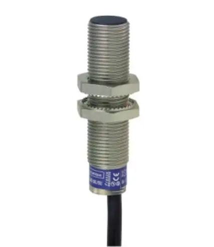 

XS612B1PAL10 Inductive proximity sensors XS, inductive sensor XS6 M12, L54mm, brass, Sn4mm, 12...48 VDC, cable 10 m