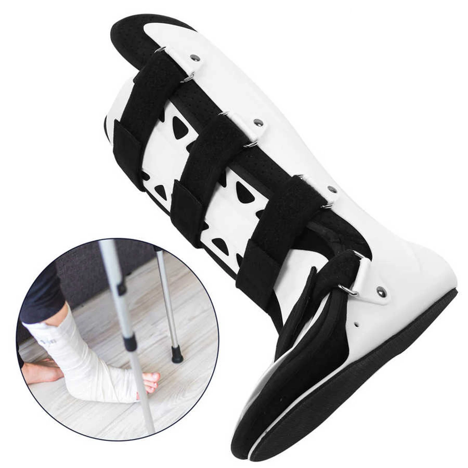 Ankle Support Foot Support Brace Durable Adjustable Ankle Joint Fixed Brace Splint Ankle Brace