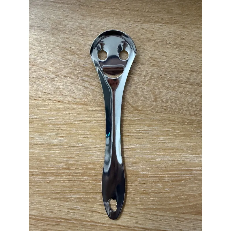 Dental Double-sided Deep Tongue Scraper Cleaner Reduces Bad Breath Freshens Breath Stainless Steel Smiley Face Oral Care Tools