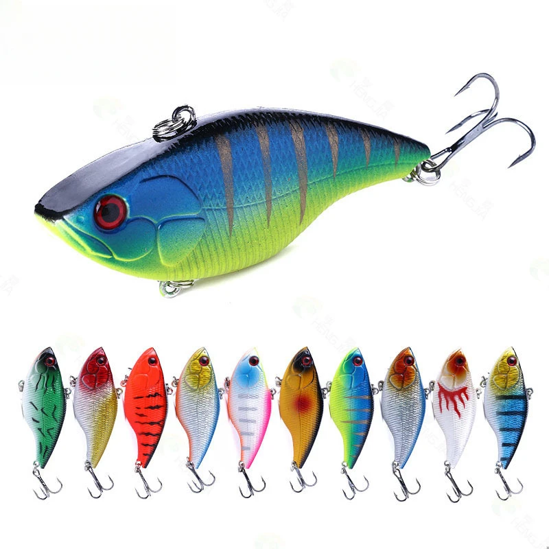 18.3g 70mm Sinking Vibration Fishing Lure Saltwater Trolling Wobbler Long Shot Artificial Hard Bait Crankbait Swimbait Equipment