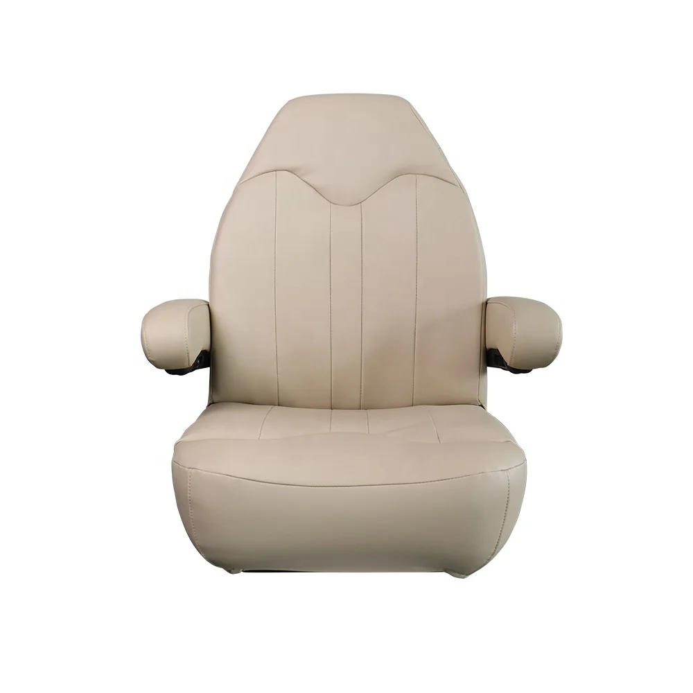 Affordable Marine Manufacturer Waterproof High Back Fishing Boat Seats Customized logo Professional Captain Driver Boat Seat