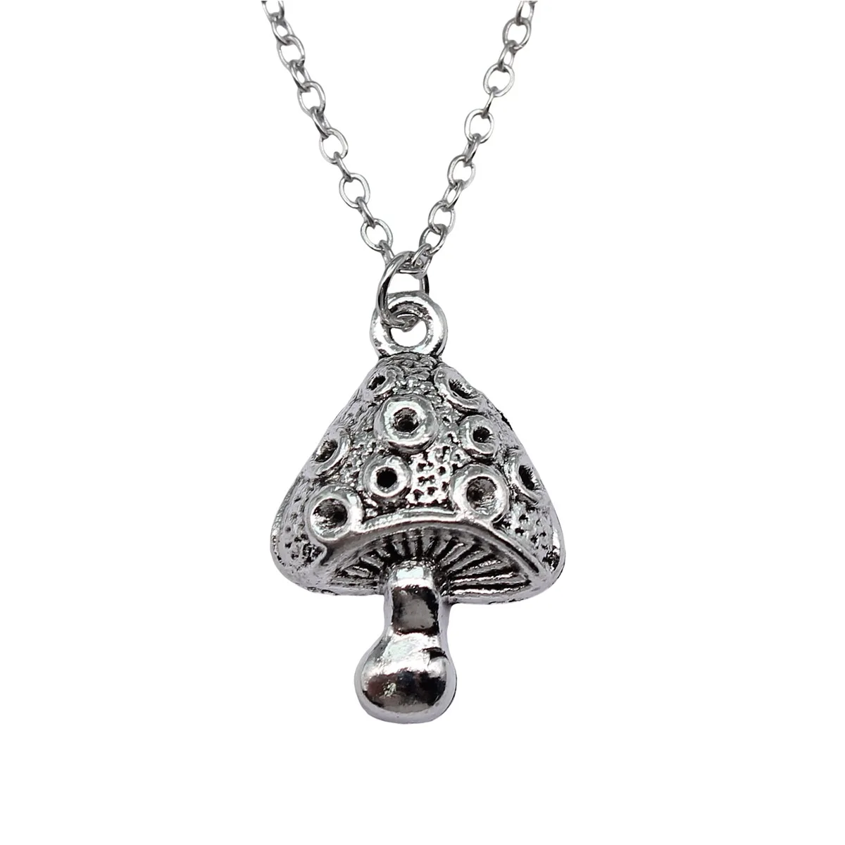 Male Necklace Newarrivals Necklace On The Neck 43Cm Chain Chokers Choker Clover Mushroom Leaf