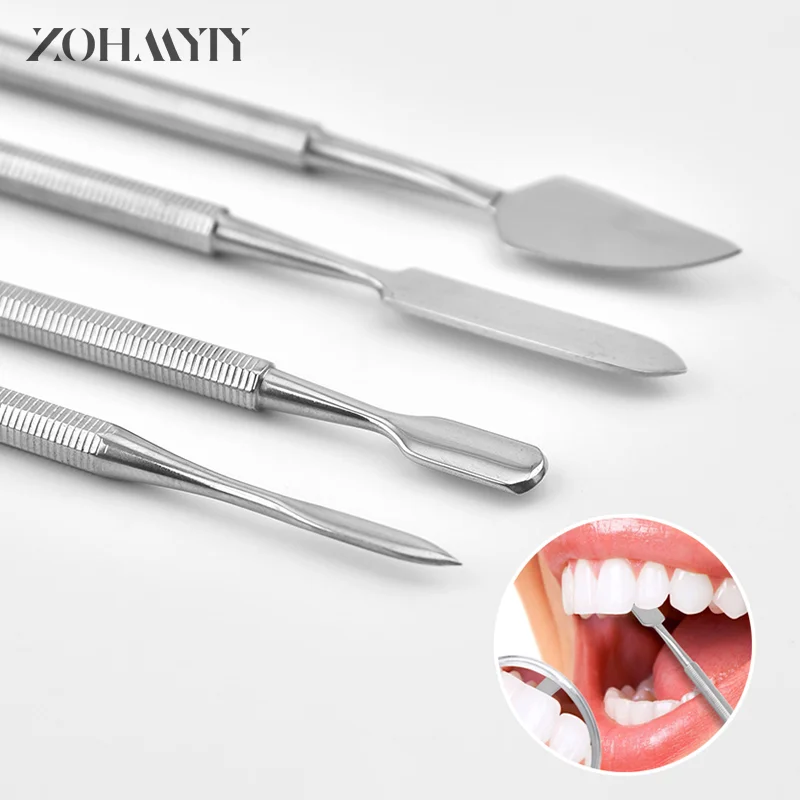 Dental werkzeuge Dental Periost Separator Dental harz Schnitzwerk zeuge Single Stick Kleber Pulver Füll messer Chirurgische Werkzeuge