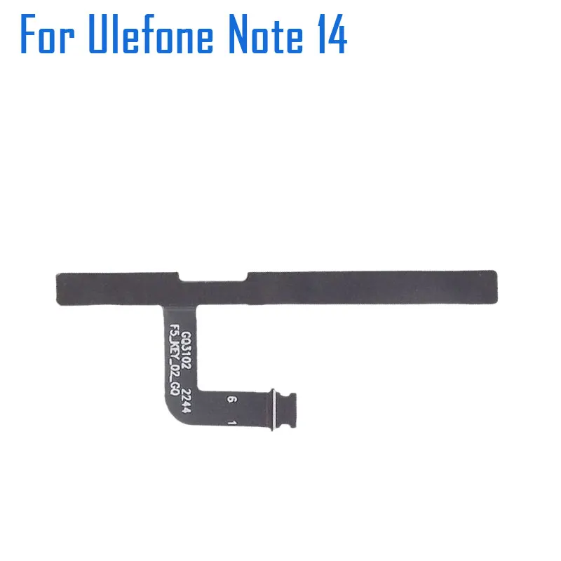 

New Original Ulefone Note 14 Side FPC Cellphone Power Volume Button Flex Cable FPC Repair Accessories For Ulefone Note 14 Phone