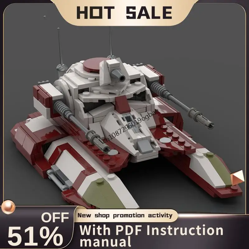 جديد 768 قطعة فيلم معركة النجوم الشهيرة Moc Tx-130 Melnik نموذج لتقوم بها بنفسك الأفكار الإبداعية لعب اطفال عيد ميلاد هدية الكريسماس اللبنات