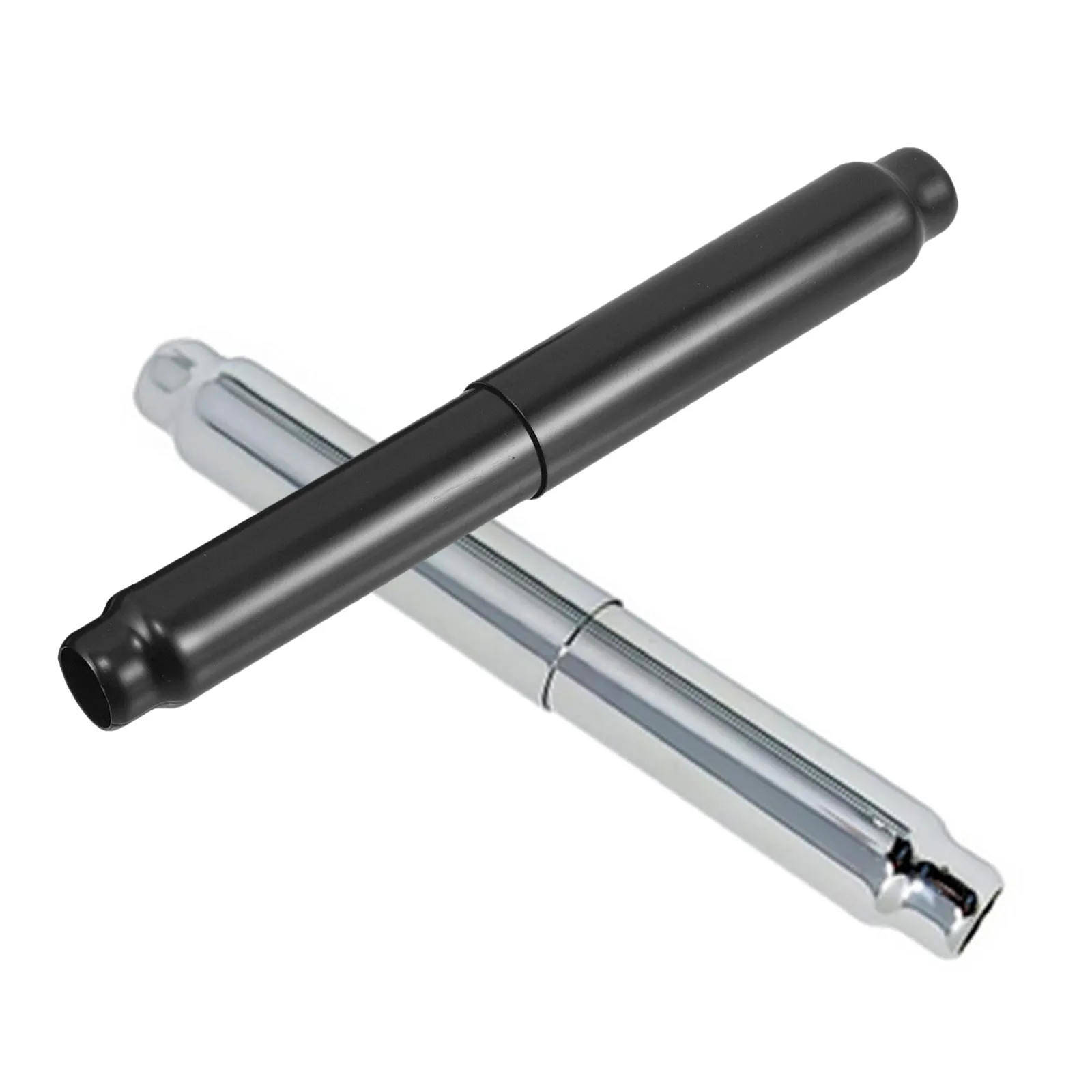 2Pcs Stainless Steel Toilet Paper Roller Replacement Rod Wear-Resistant Spring Holder Bathroom Paper Roll Spindle Compatible