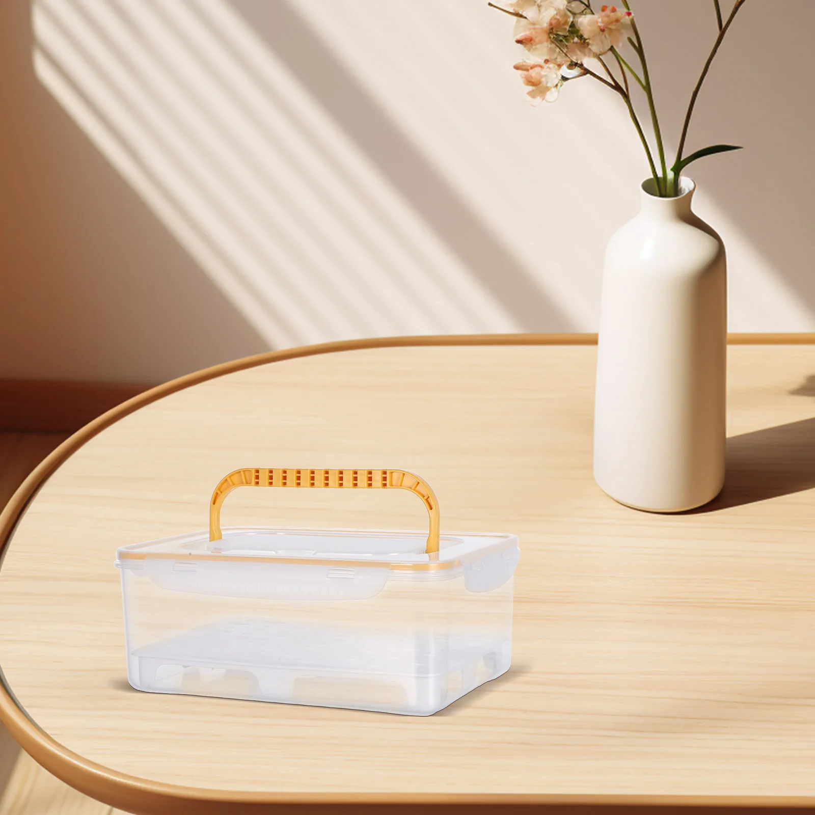 Glass Storage Box Shot Glass Holder Case Dustproof Utensil Organizer Industrial Glassware Display Kitchen Accessories