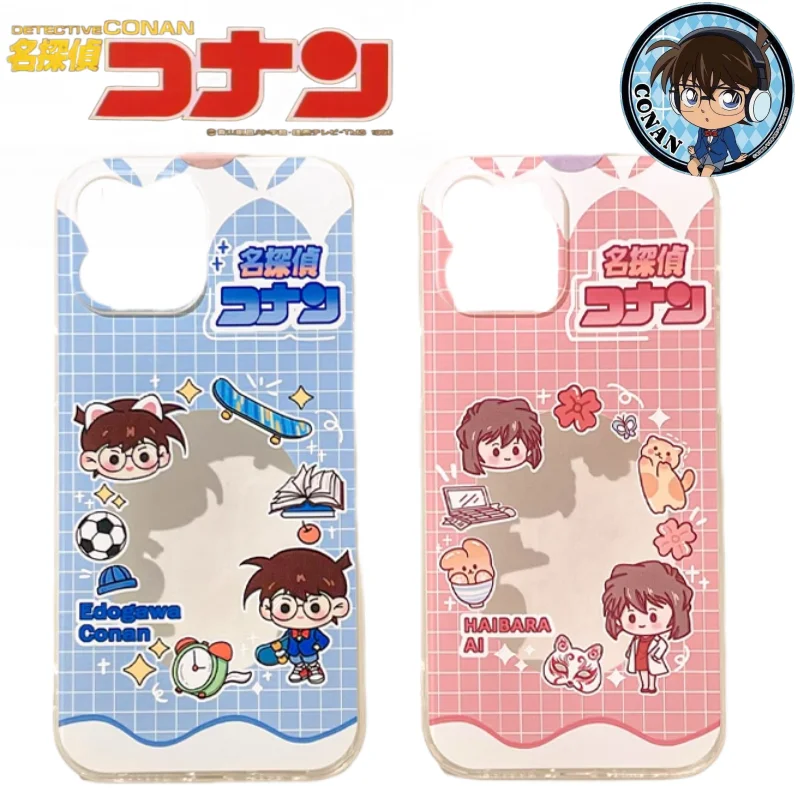 Detective Conan Phone Case Apply Huawei Mate 40-60 Series Transparent Soft Shell Anime Peripherals Star Card Decoration Gifts