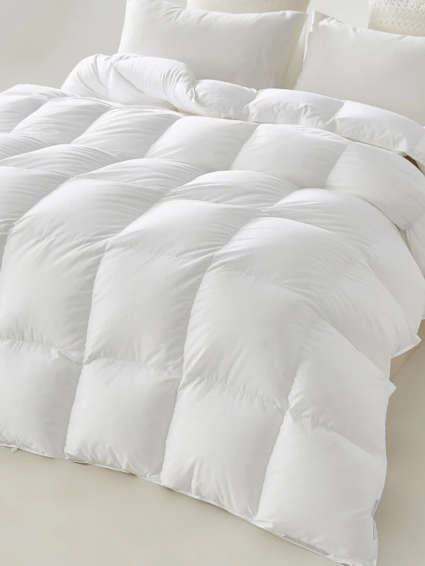 

Высококачественное зимнее одеяло для отеля, тепло, Thiened 0 eng, хлопковое одеяло для домашнего использования, белое наполнитель из волокна, прочный домашний текстиль