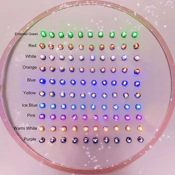 5 adet 3/4/5mm kablosuz güç kaynağı LED almak için lamba ışığı şarj bobini indüksiyon ampul DIY dekoratif işık oyuncaklar modeli