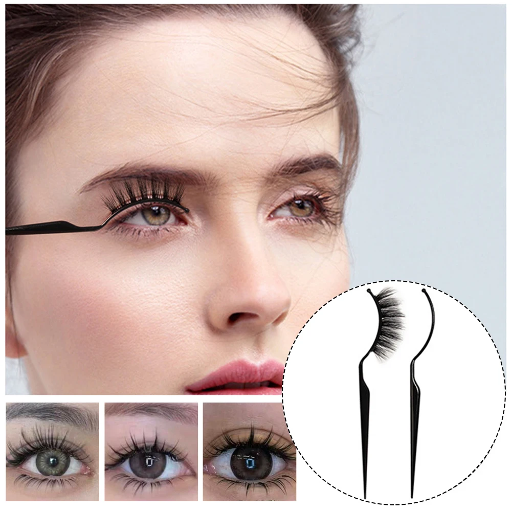 2-10 sztuk sztuczne rzęsy wyświetlacz Stick rzęsy wypróbuj efekt narzędzie do wyświetlania szczepienia rzęs efekt sztuczne rzęsy narzędzia
