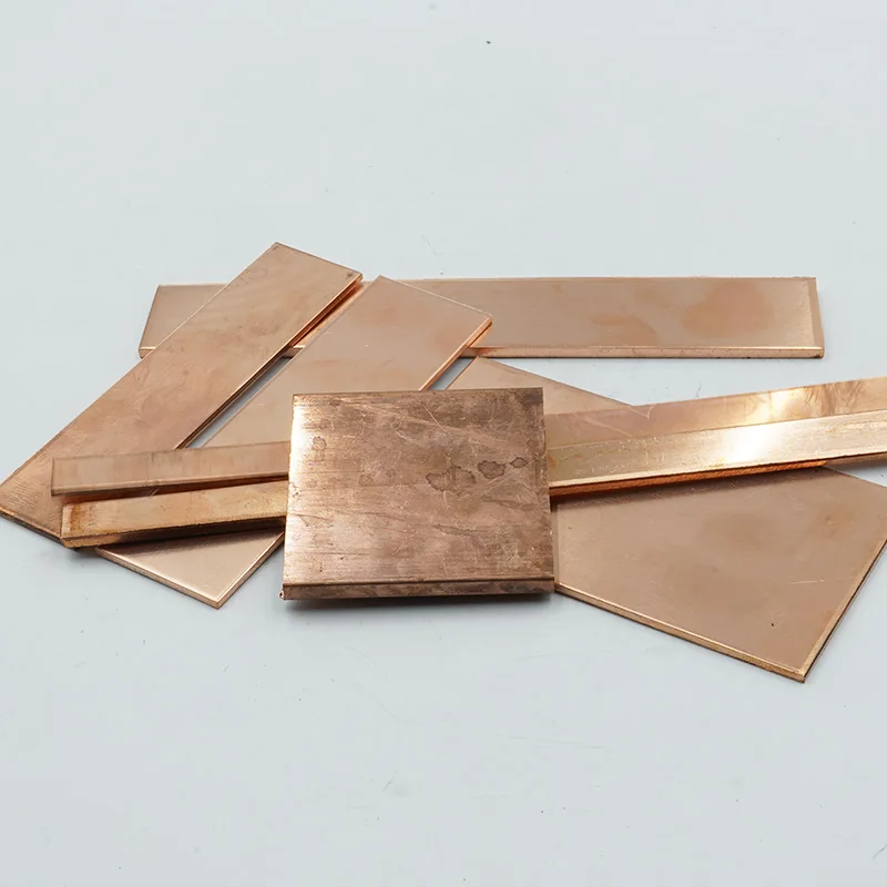 Copper Flat Bar Plate Strip Sheet Rods Various Sizes