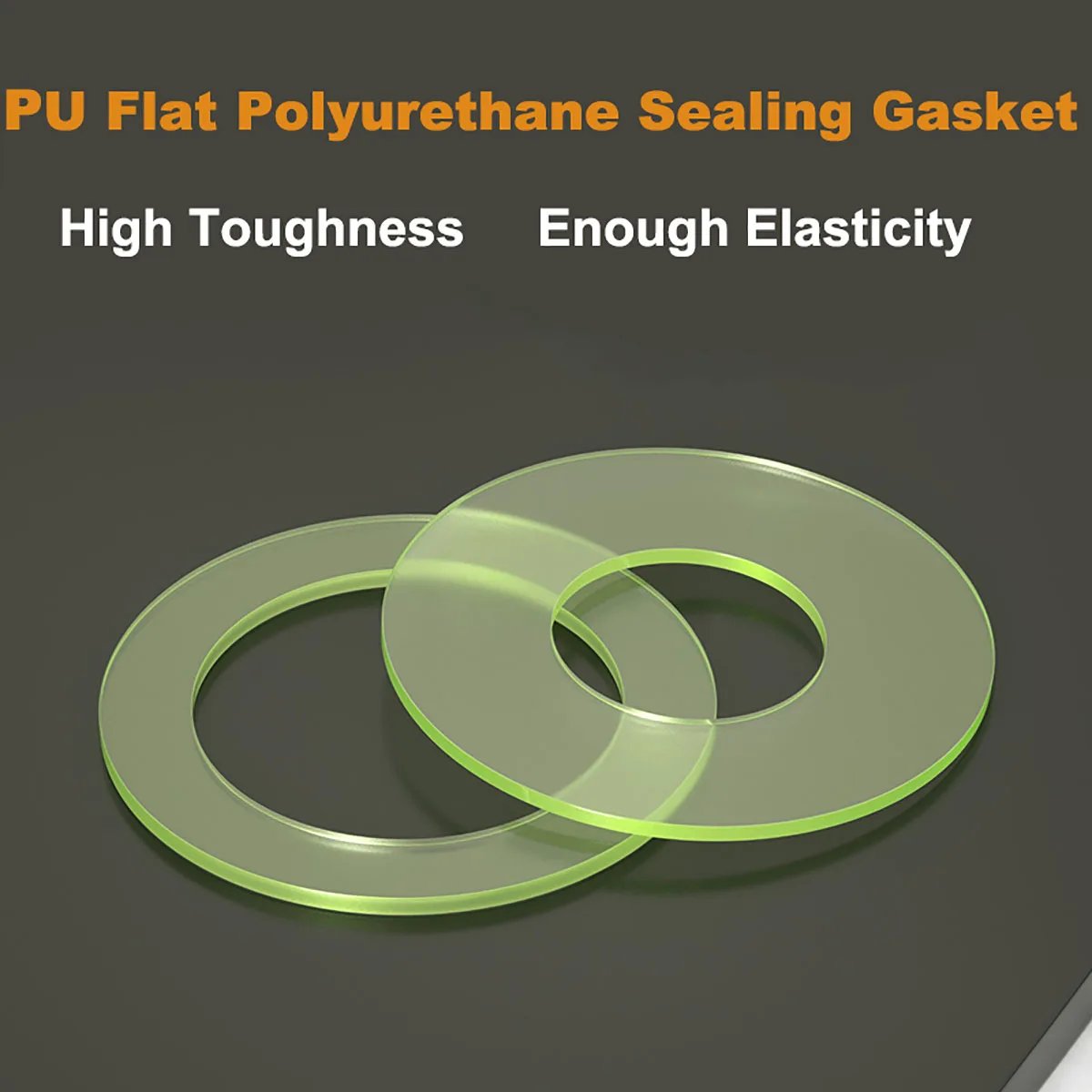 20P Wear-resistant PU Circular Polyurethane Seal Dichtung Gaskets Withstand Voltage Cushioning and Shockproof O Ring flat Washer