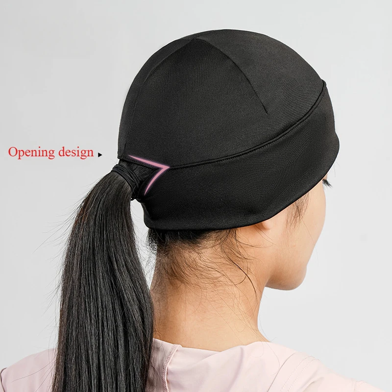 Quick-Drying Breathable Running Hat, Open Design for Hair, Cycling, And Skiing, Warm Ear Windproof Outdoor Sports Hat