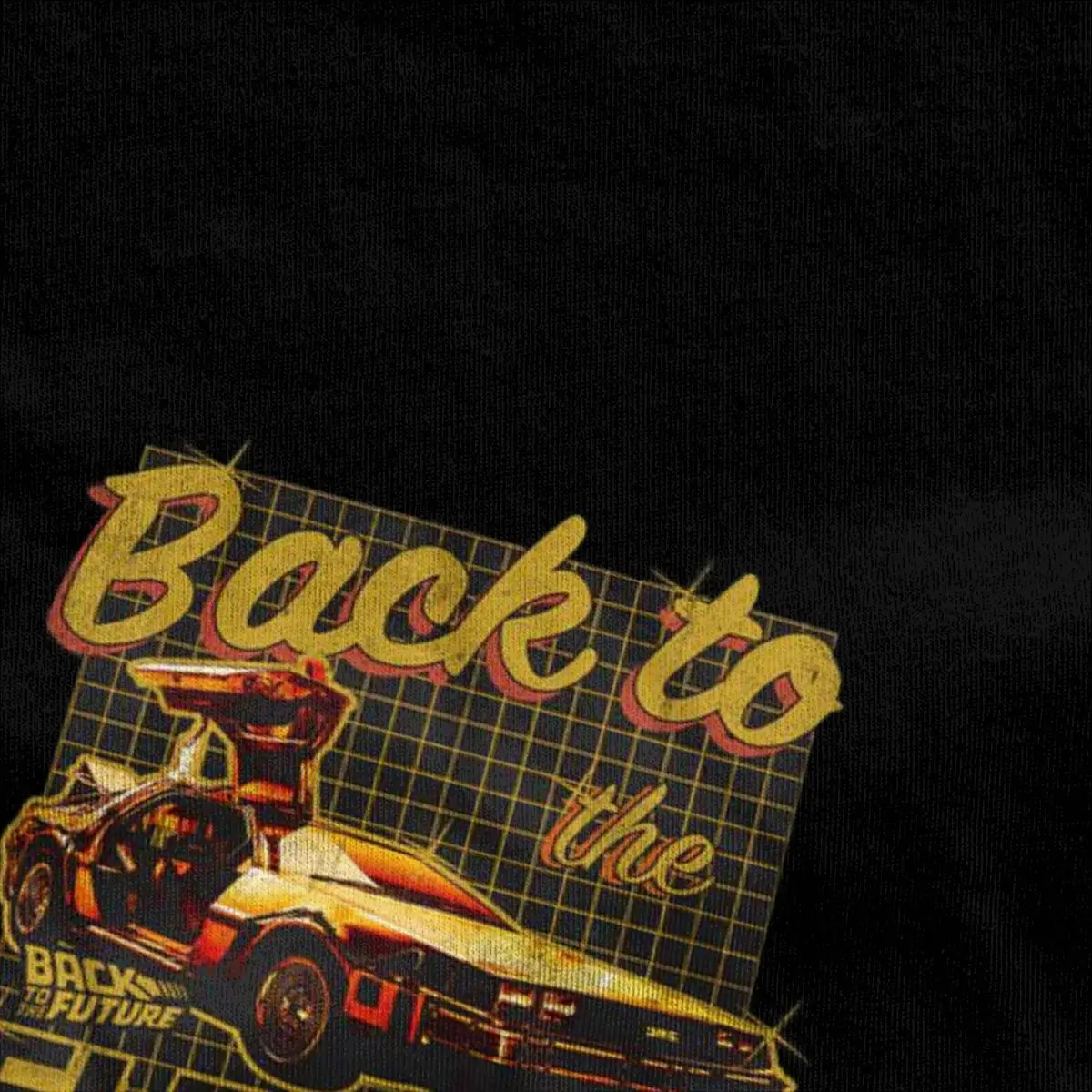 Men's T-Shirt Back To The Future T-Shirts Novelty Tv Show Summer Tees Vintage Print Cotton Clothes Gift