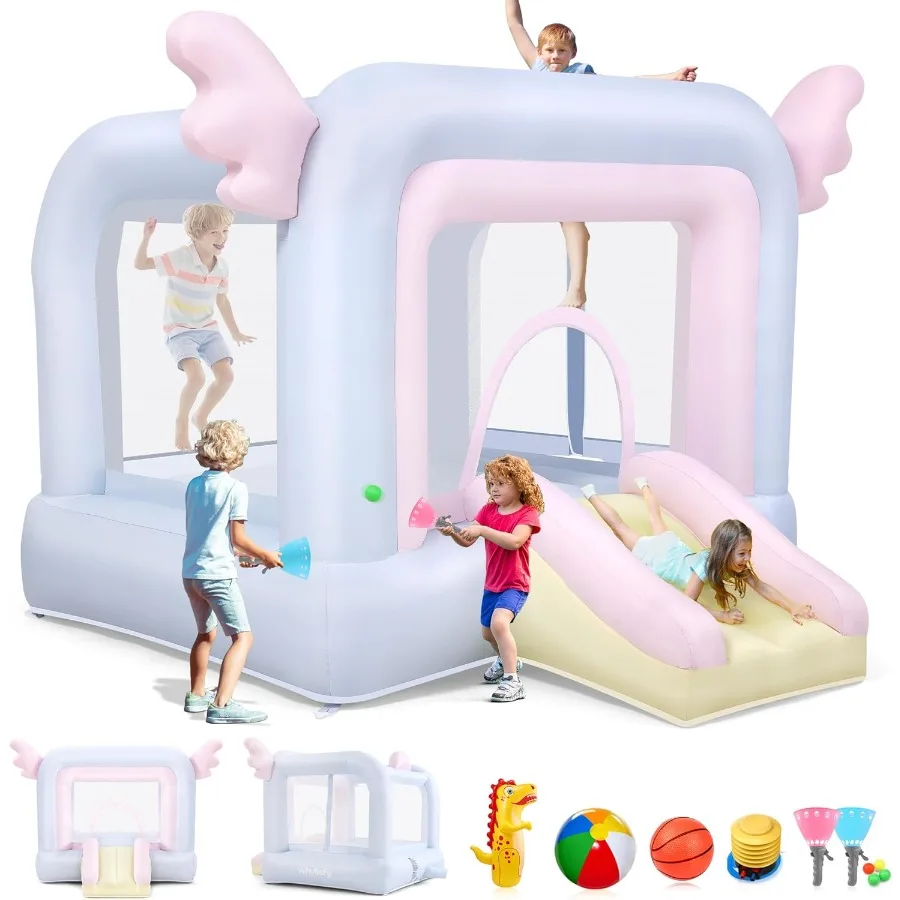 

Inflatable Bounce House for Dreamwing Bouncy Castle for 812 Indoor Backyard Fun Toddler Inflatable Bouncer Jump Play House with