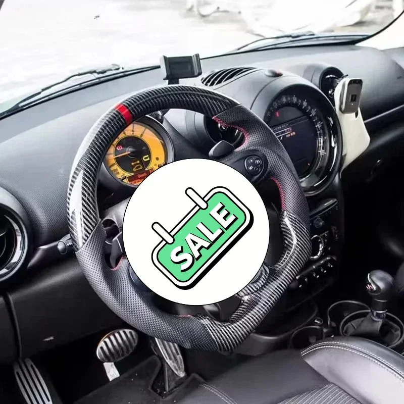 

Custom For BMW MINI COOPER carbon fiber steering wheel interior accessories FMINI COOPER F54 F55 F56 F57 F58 R56 R57 R58 R60