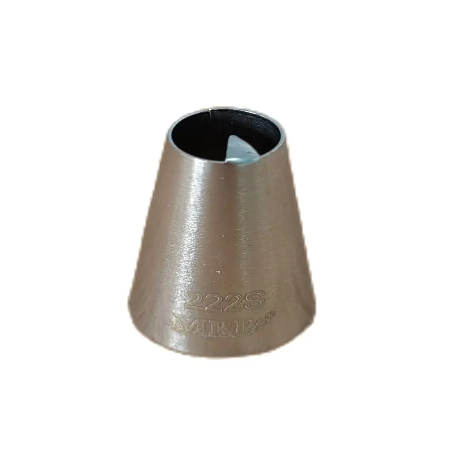 

(30pcs/Lot) MRF High Quality Stainless Steel 18/8 Cake Decorating Special Nozzle #222S