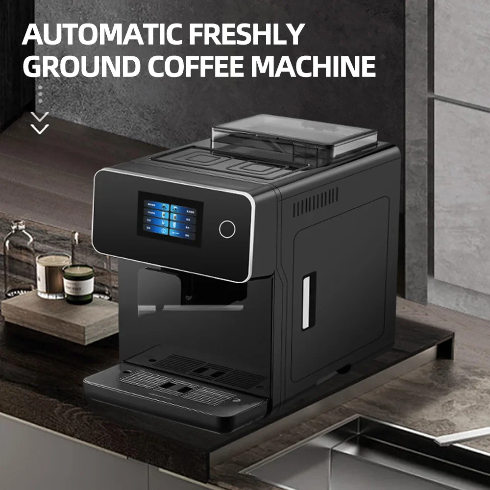 Comercial Tela De Toque Kaffemaschine Cafeteira, máquina De Café Automática, Espresso Escritório