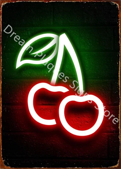 Cool Neon Signs Metal Tin Internet Cafes Bar Club E-sports Hotel Wall Decor Iron Plate Party Gamer Room Bedroom Home Decoration