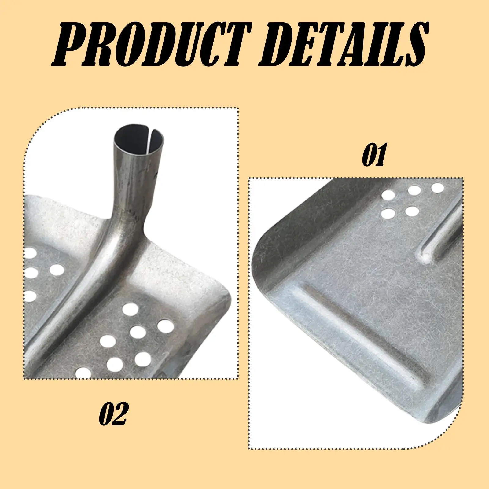 Sifting Shovel Outdoor Sand Digger Scoop Practical Mud Removal Sand Sifter Shovel