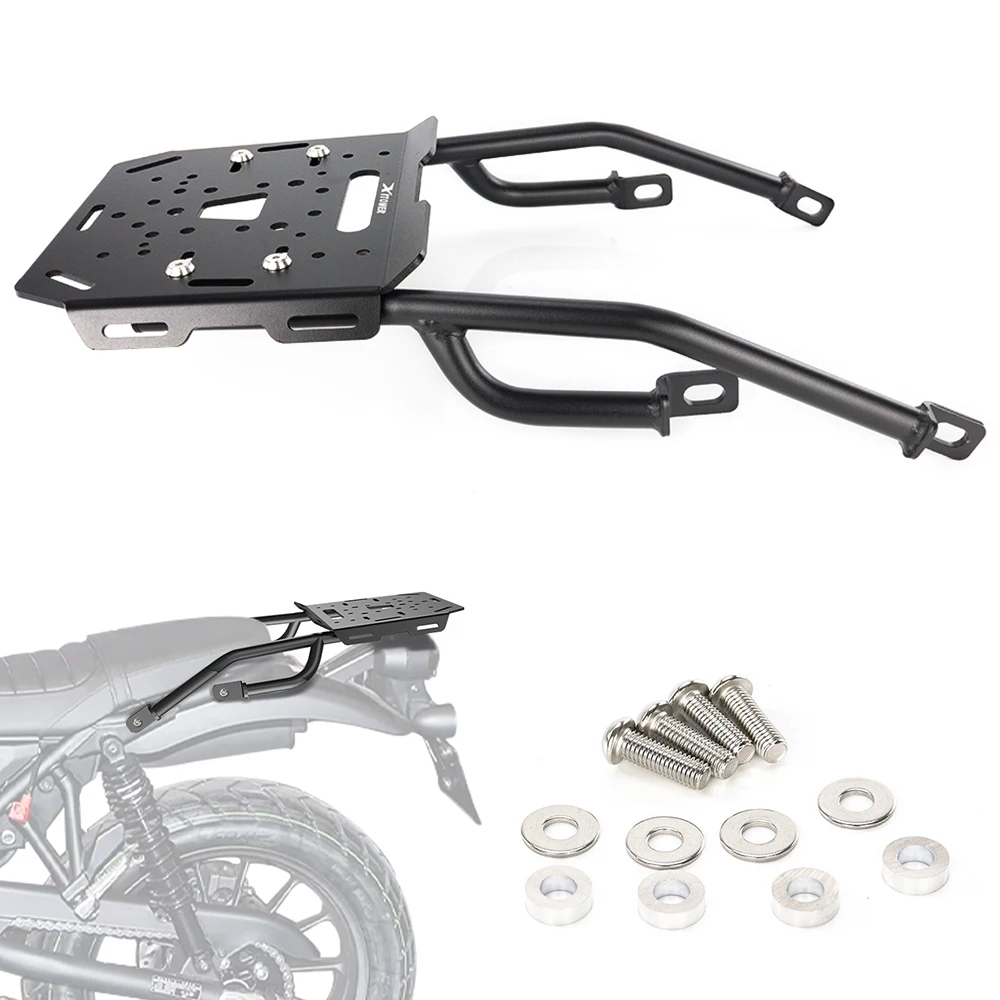 

Motorcycle Rear Luggage Bracket For Honda CL 250 CL 300 CL 500 SCL 500 2023-2024 Top Case Support Carrier Cargo Tail Bag Holder