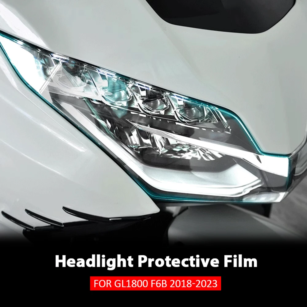 New Motorcycle Accessiores Headlight Protection TPU Protective Film For Honda Gold Wing GL1800 GL 1800 F6B 2018-2023