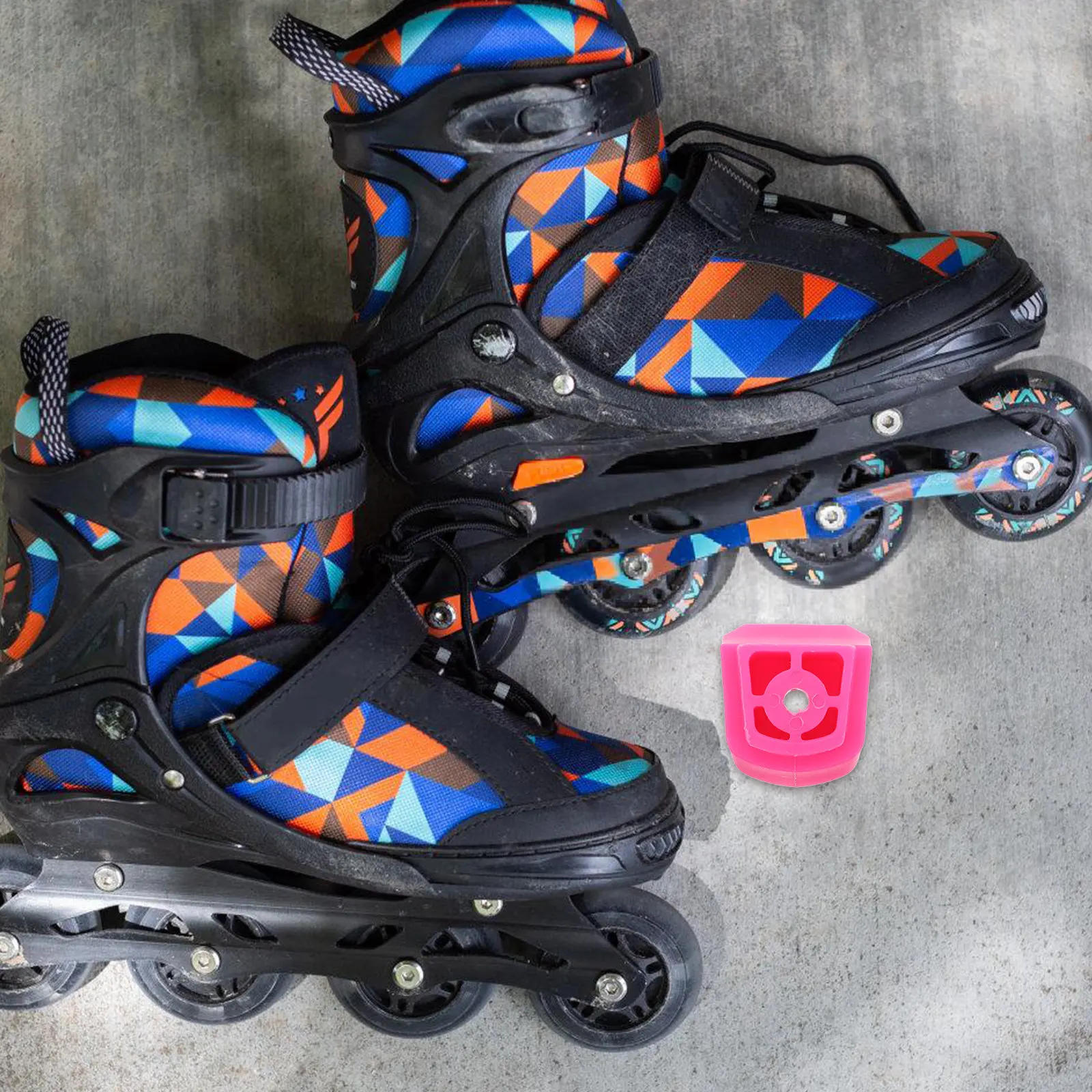 

Skate Brake Block Roller Skates Inline Skates Non-Slip Rubber Brake Pads Children Safety Accessories