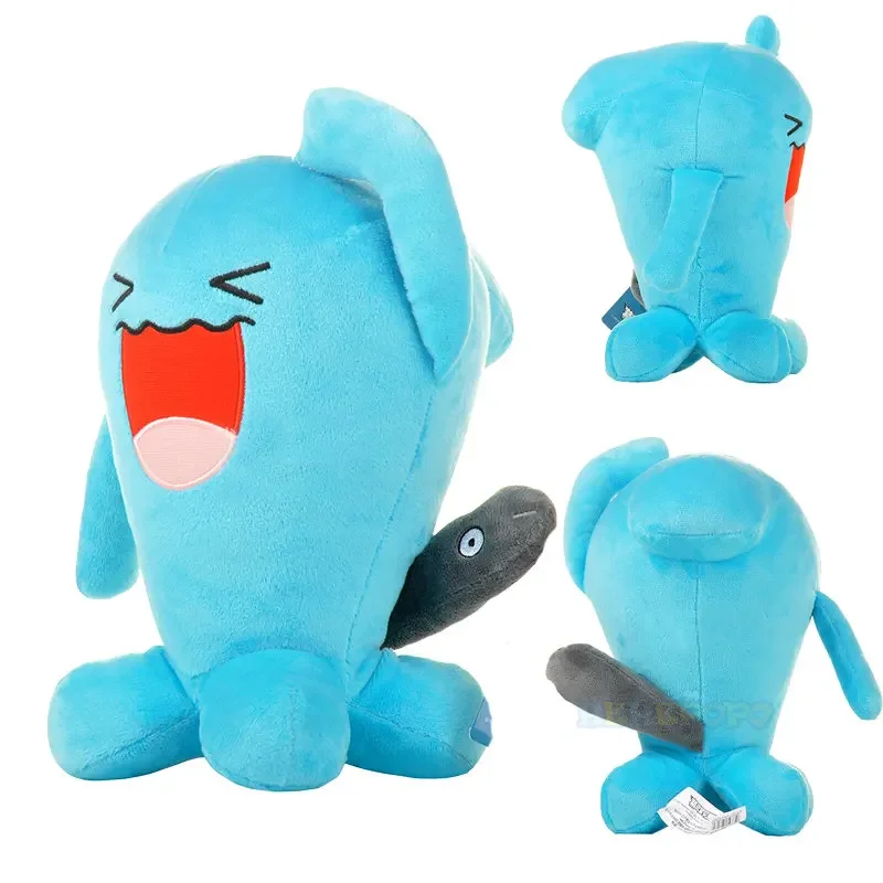 20cm Wobbuffet Pokemon Plush Doll Pikachu Stuffed Toys Squirtle Bulbasaur Eevee Snorlax Cubone Kids Christmas Gift