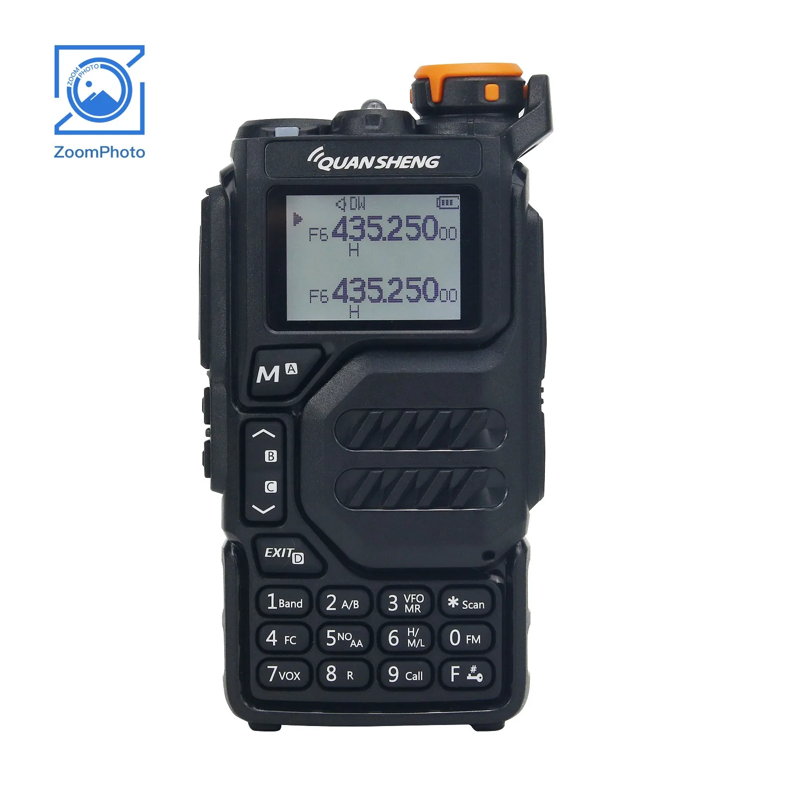 UV-K5 5W 50-599MHz Walkie Talkie Handheld Transceiver  kit for AM Airband