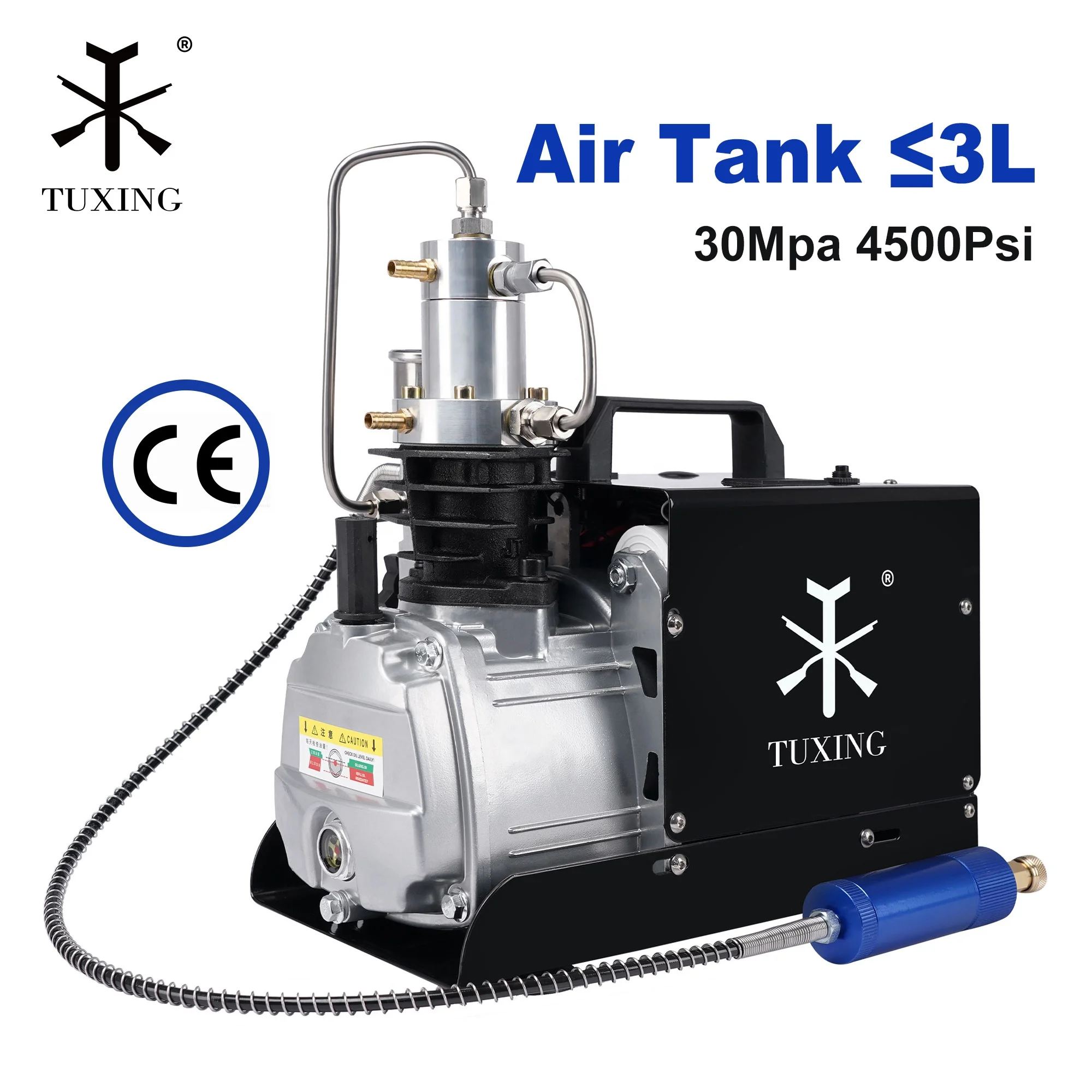 Wholesale   4500psi High Pressure 300bar 30mpa  Electric Pump  Snorkeling Compressor For Scuba Diving