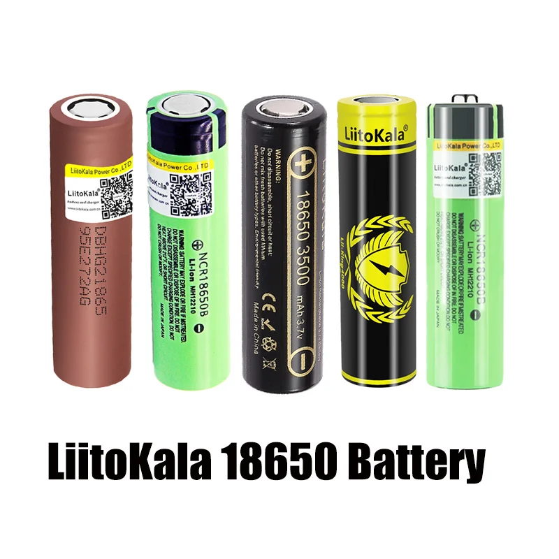 

LiitoKala HG2 34B NCR18650B Lii-35A King4000 18650 3000mAh 3500mAh 4000mAh battery