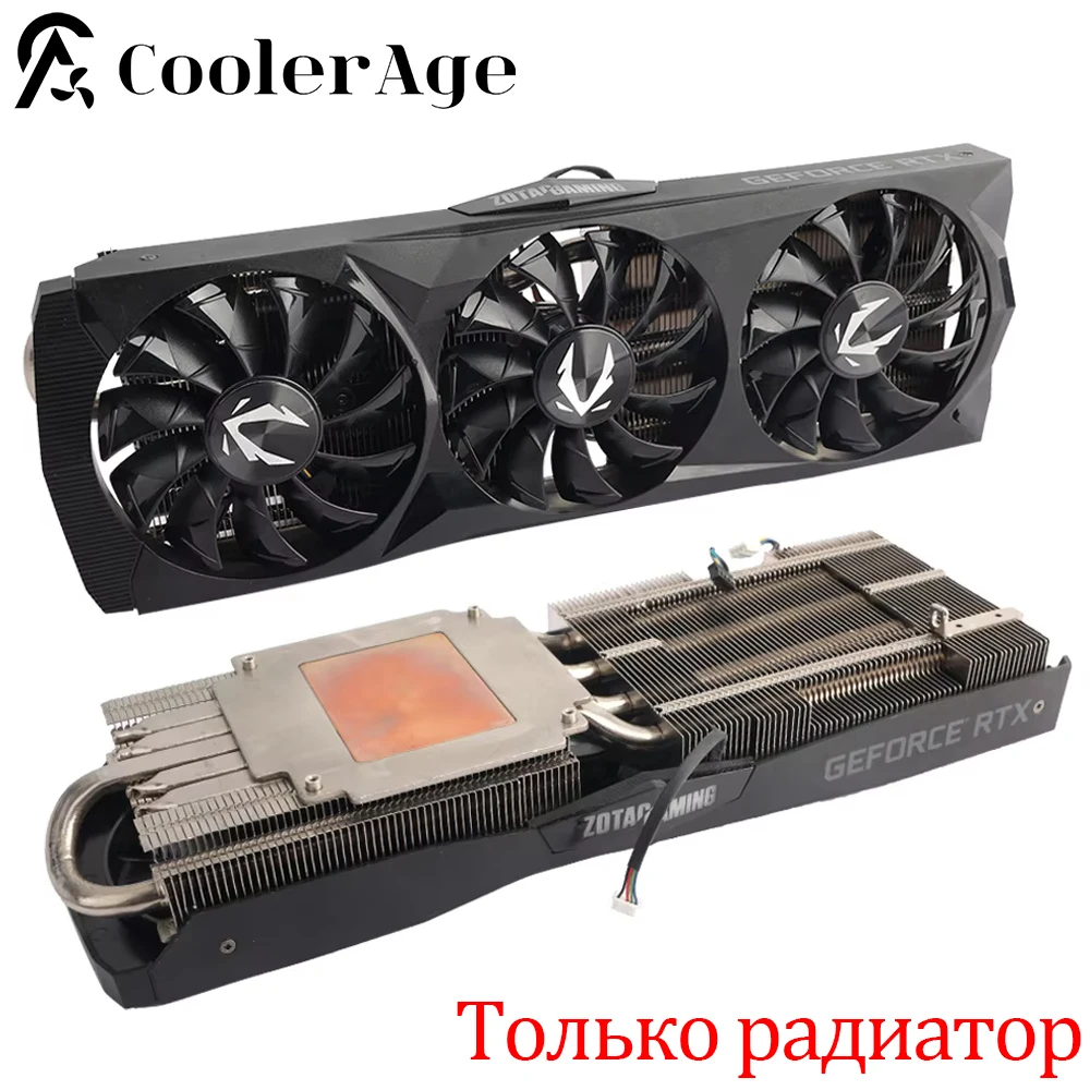 Dissipador de placa de vídeo para Zotac Gaming, substituição de placa gráfica, Heastink GeForce RTX 2080 Ti AMP, GA92S2U RTX2080Ti, 87mm