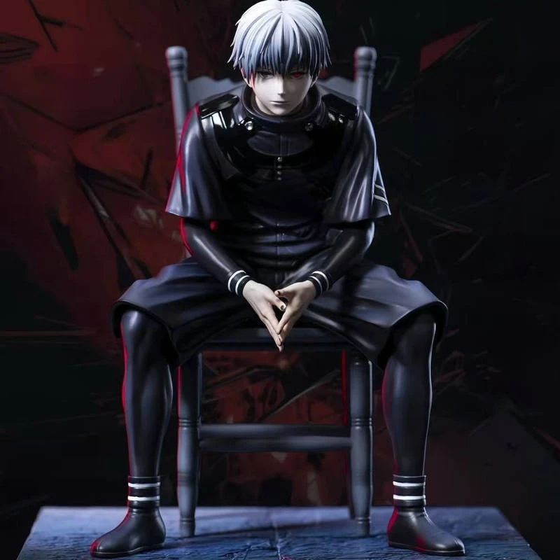 

Kaneki Ken Figures Tokyo Ghoul Figure Anime Peripherals Statue Pvc Two Headed Models Collection Statue Toys Girls Birthday Gifts