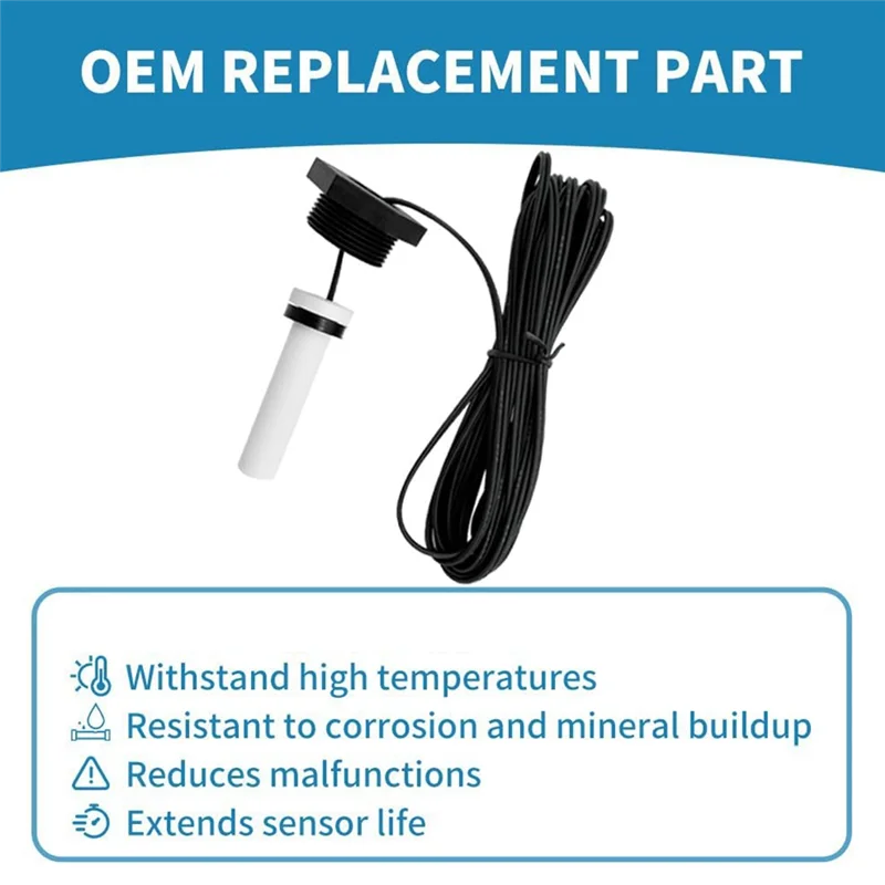 

Y42A-R0456500 Temperature Sensor Compatible With Zodiac Jandy Lxi Jxi Legacy Replace R0456600 R0523900 R0477300