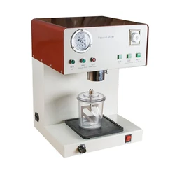 Teeth Whitening Dental Lab Equipment Plaster Vacuum Mixer Investment Mixing Machine Built-in Pump