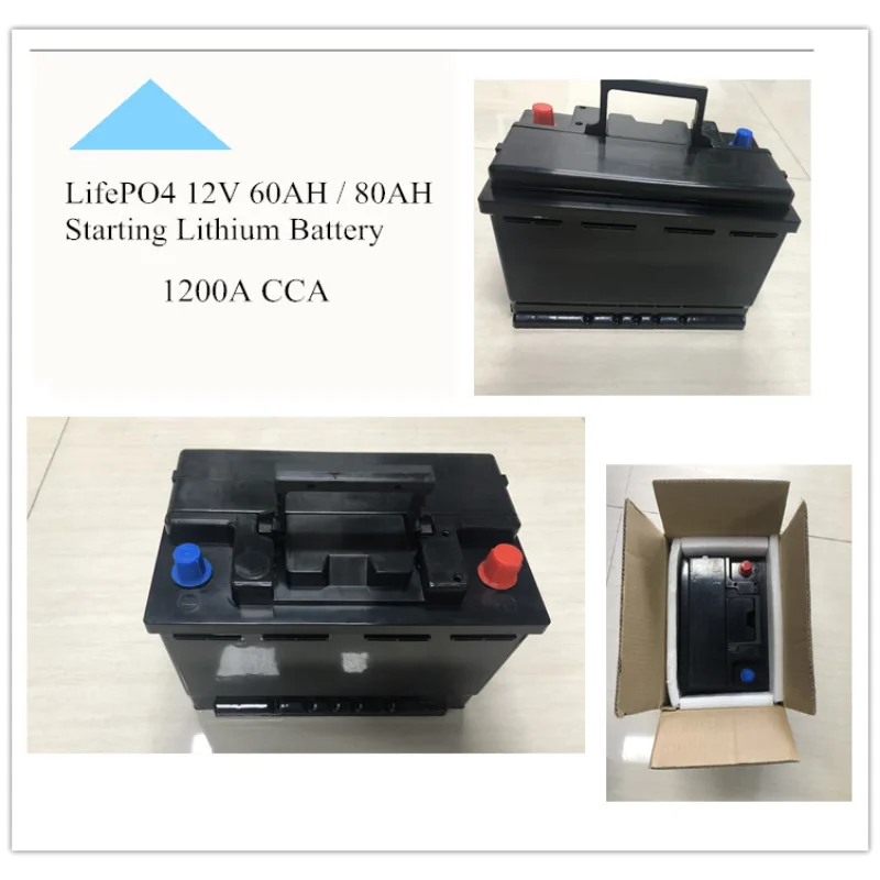 Trolling motor batteries Cranking batteries 12v 80Ah 100AH CCA 1200A 1600A 1800A Lithium lifepo4 Car starting battery pack