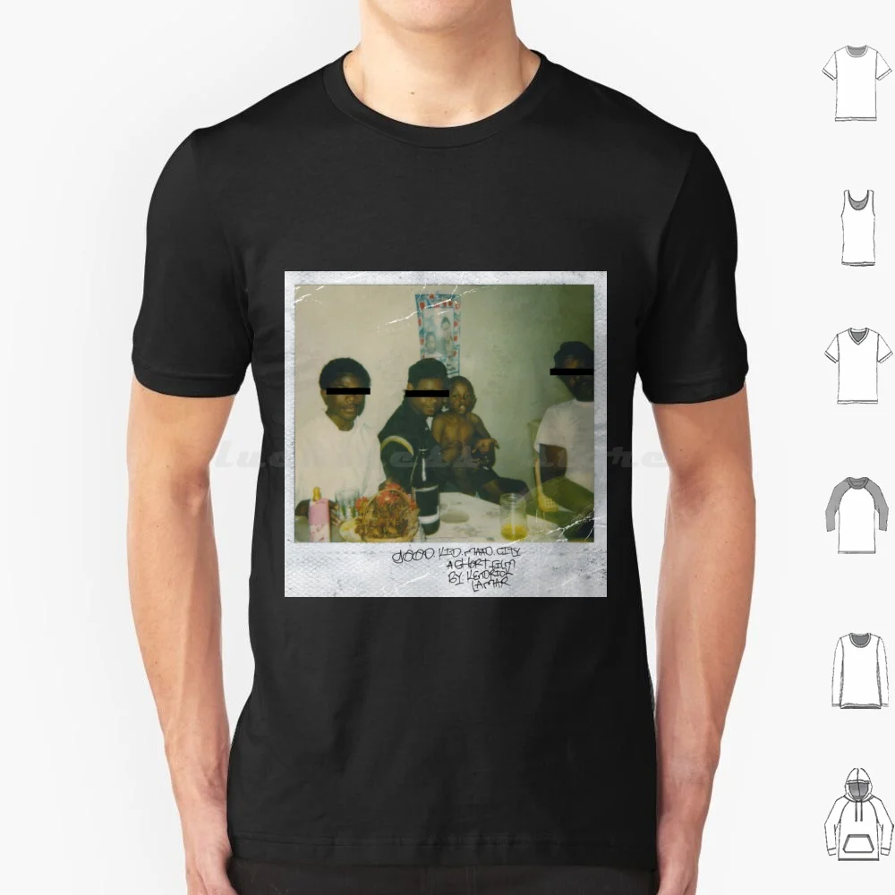 Good Kid Maad City T Shirt Big Size 100% Cotton Good Kid Maad City Kendrick Lamar Kendrick Rap Lamar Music Drake J Cole Damn